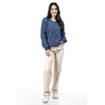 thumbnail image 5 of Sueter tejido con detalles dorados Roman Fashion /Juvenil, 19608 (Azul petroleo) azul petroleo M, 5 of 5