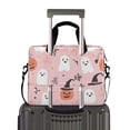 thumbnail image 2 of FORMRS 16" Laptop Bag Carrying Sleeve Case with Handle Travel Shoulder Briefcase, Pink Halloween Ghosts, 2 of 8