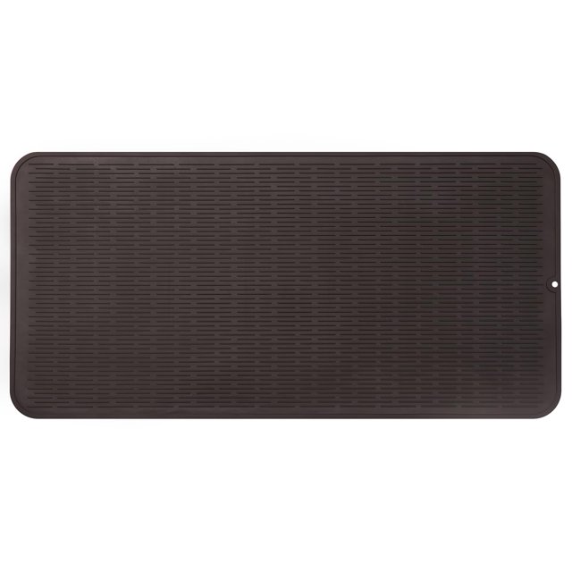 Alfombrilla de silicona para secar platos MicoYang Coffee, 5XL, 91 cm x 46 cm
