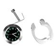 thumbnail image 3 of Reloj para manillar de motocicleta, esfera resistente al agua, 22-25 mm, reloj para manillar de motocicleta, reloj para montaje en manillar, estética elegante, 3 of 4