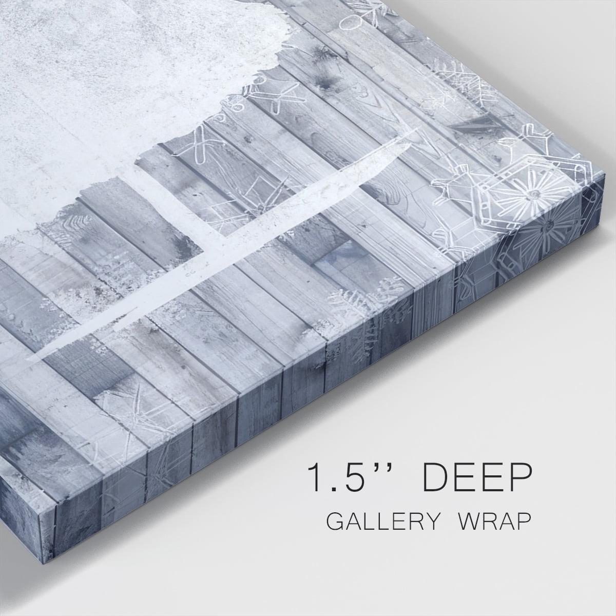 Sophisticated Christmas Collection B- Gallery Wrapped Canvas