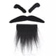 thumbnail image 1 of Halloween Barba Bigote Ceja Disfraz Fiesta Decoración Barba Vello Facial Bigote Prop Púrpura, 1 of 8