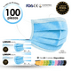 thumbnail image 1 of Cubrebocas Tricapa Termosellado 100 Pzs LINIUM HEALTH blue, 1 of 7