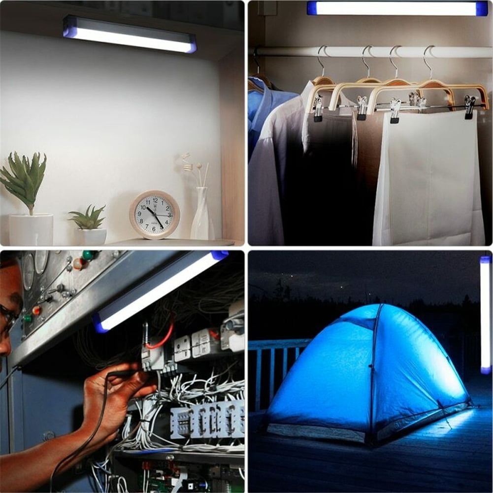 LED Camping Lamp,USB Rechargeable Tube Light,30w/60w/80w Emergency Light for Indoor/Outdoor Use