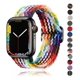 thumbnail image 2 of Correa De Nailon Trenzado Para Apple Watch Banda Elástica, 2 of 6