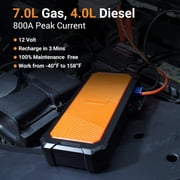 Autowit SuperCap 2 Battery-Less Portable Car Jump Starter with Carrying Case Bulit-in Supercapacitor