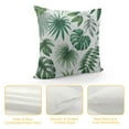 thumbnail image 4 of GOSMITH  Palm Tree Farmhouse Oblong Rectangle Pillow Cover Realistic Vivid Leaves of Palm Tree Growth Ecology Botany Themed Prin Decorative Throw Pillow Case, 4 of 5