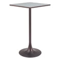 thumbnail image 3 of Spot Bar Table Gray & Bronze, 3 of 6