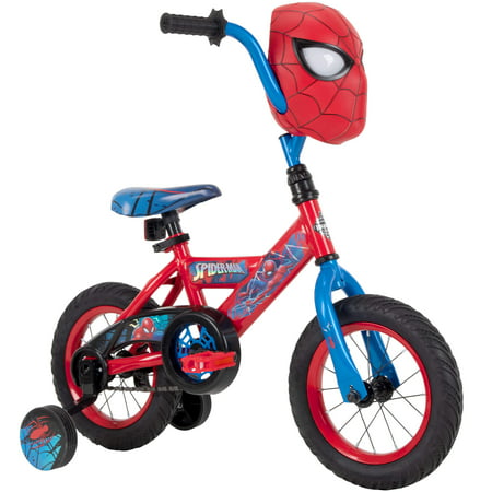 Photo 1 of 12" Marvel Spider-Man Sidewalk Bike for Boys, Red, by Huffy