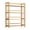 color, variant on golytefs 4-Tier Simple Bookcase Large Capacity Free-standing Storage Rack Multi-function Storage Display Rack for Bathroom Kitchen Living Room