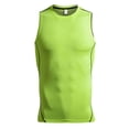 thumbnail image 4 of Afdoent Men's Tank Top Mens Tight Base Sleeveless Fitness Training Running Basketball Vest Casual Streetwear, 4 of 7