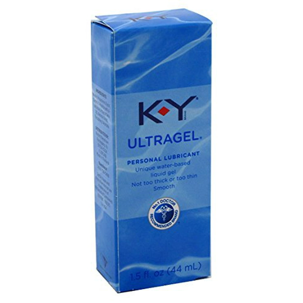 3 Pack KY Jelly UltraGel Personal Lubricant Unique Water Based gel 1.5