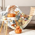 thumbnail image 6 of Fall Blanket, Truck Fall Throw Blanket, Autumn Decorations for Home, Gnome Soft Throw Blankets 50"X60", 6 of 6