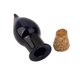 thumbnail image 5 of de 10 pequeños tapones de corcho vacíos, botellas de vidrio, viales, tarros, collar de deseos, color negro Fernando minibotella, 5 of 7