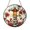 Acrylic 3.5 Inch, variant on Garden Lantern with Cherry Blossoms Stained Glass Style Window Hanging – Floral Decor