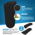 thumbnail image 2 of Plantilla CALTO Half Elevator de 1,27 cm para hombre, aumento de altura, color negro, 2 of 8