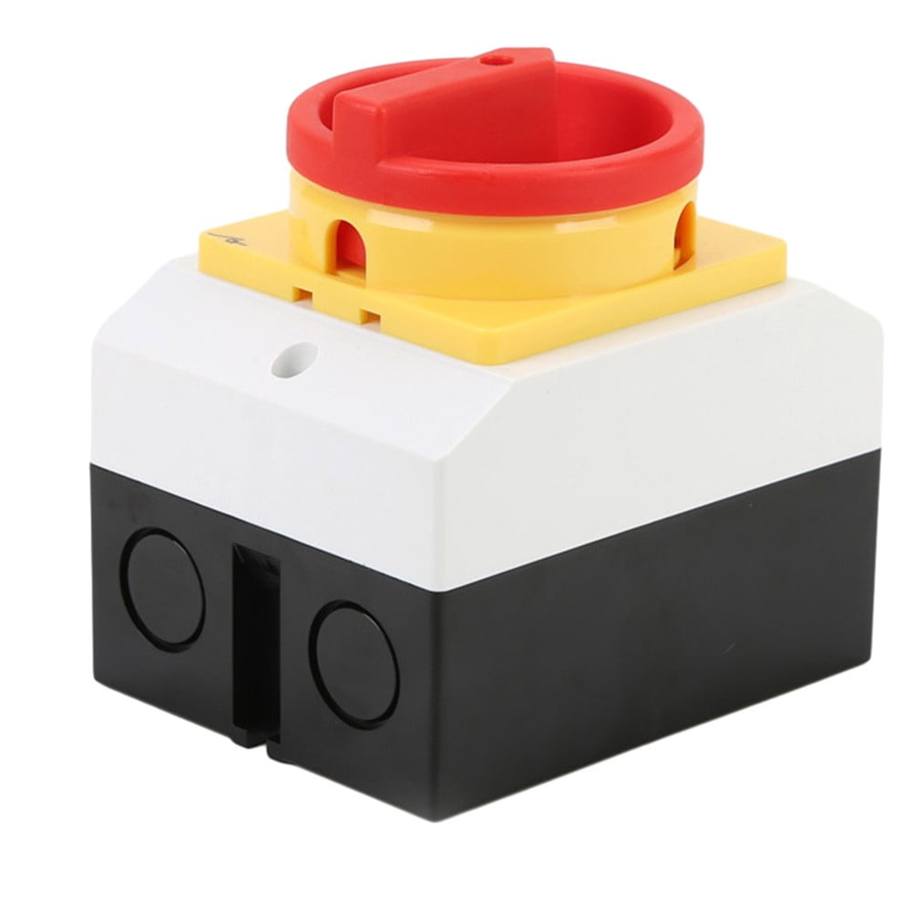Main Switch Circuit Breaker 16A 4-Pin Rotary Switch Off Switch