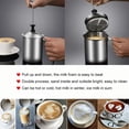 thumbnail image 4 of Milk Frother Manual, 800ML Milk Frother Stainless Steel with Double Mesh for Coffee, Latte, Hot Chocolate Coffee Cappuccino Foamer Creamer, 4 of 5