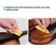thumbnail image 5 of 100 unids 5.04 * 4.72 Pulgadas de Microfibra de Limpieza Paño de Pulido Limpiador de Instrumentos Mu Abanopi Paño de limpieza para violín, 5 of 7