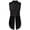 Black, variant on Mens Victorian Steampunk Vest Gothic Sleeveless Long Tailcoat Vests Medieval Pirate Waistcoat for Halloween Party