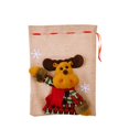 thumbnail image 1 of OUSITAID Christmas Candy Bag Snowflake Pattern Cartoon Design Wear Resistant No Odor Large Capacity Decorative Cloth Merry Christmas Candy Gift Bag Storage Pouch for Household, 1 of 8