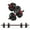 40LB/2-IN-1, variant on Signature Fitness Adjustable Dumbbell Set, Portable Design with Changeable Weight Plates and Non-Slip Handles for Home Gym Workouts