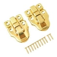 thumbnail image 2 of 2 Pcs Jewelry Chest Cabinet Suitcase Case Trunk Toggle Hasp Latch Clasp Clip, 2 of 8
