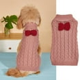 thumbnail image 5 of CSCHome Dog Sweaters for Small Dogs Warm Soft Pet Clothes for Small Dogs Cold Weather Turtleneck Knitted Cable Knit for Small Medium Dogs, 5 of 7