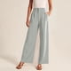 thumbnail image 1 of WILLBEST Pantalones Casuales de Pierna Ancha para Mujer, para el Trabajo, Negocios, Vestidos Fluidos, Cintura Alta, Atuendo de Moda para Mujer. Extra Grande, 1 of 7