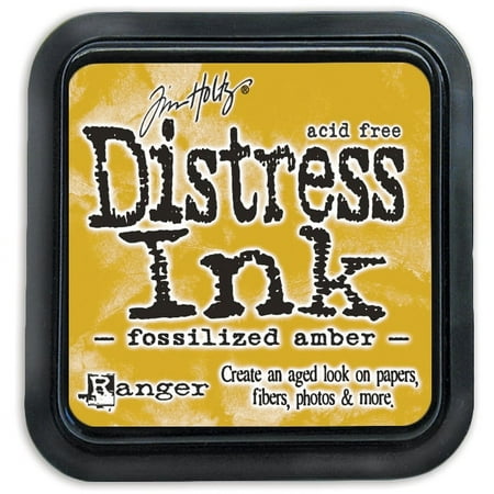 UPC: 0789541043225 | Tim Holtz Distress Ink Pad Fossilized Amber