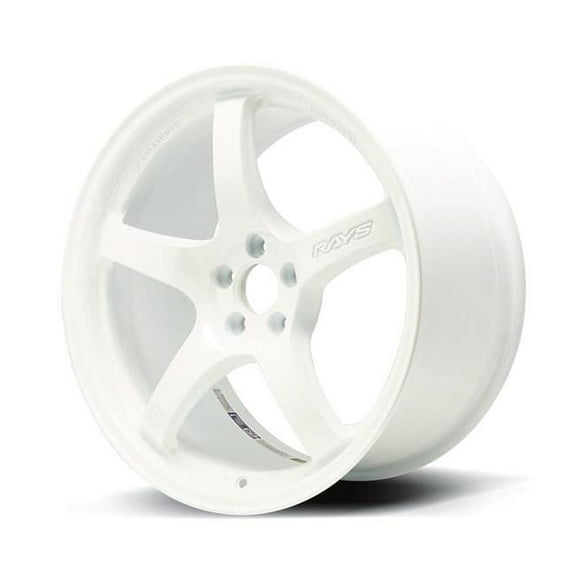 57CR 17 x 9 Plus 38 Offset 5 x 100 Bolt Paatern Ceramic White Pearl Wheel