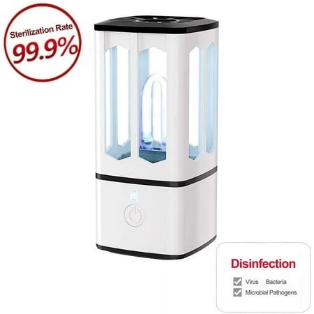 ULTIMAXX Mini Portable UV Disinfecting Lamp with UVC Ozone USB Rechargeable