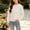 White2, variant on Crunowin Girls Pullover Knit Sweater Solid Color Round Neck Long Sleeve Winter Warm Kids Casual Outerwear Red Size 2T