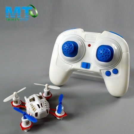 Mini Quadcopter Moontop M9911 Radio Controlled Helicopter Drone (White,