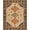Blue, Pattern 1, variant on ODIKA 8'x10' Washable Area Rug Navy Rust and Geometric Medallion Intricate Floral Border with Vintage Charm for King Size Bedroom Under Bed, Master Suite, Non-Shedding, Easy Care
