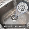 thumbnail image 3 of 2 Pieces Stainless Steel Kitchen Sink Stopper Universal Kitchen Sink Filter 84 Mm Kitchen Strainer Stainless Steel Sink Grid For Kitchen And Bathroom, 3 of 5