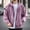 Purple, variant on Men's Casual Jackets For Everyday Sports Loose Fit Zippered Design Versatile Polyester Outerwear For Spring Summer And Fall Activities Men's Cotton Casual Jackets For Travel