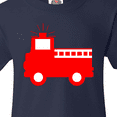 thumbnail image 4 of Inktastic Cute Red Firetruck Youth T-Shirt, 4 of 5