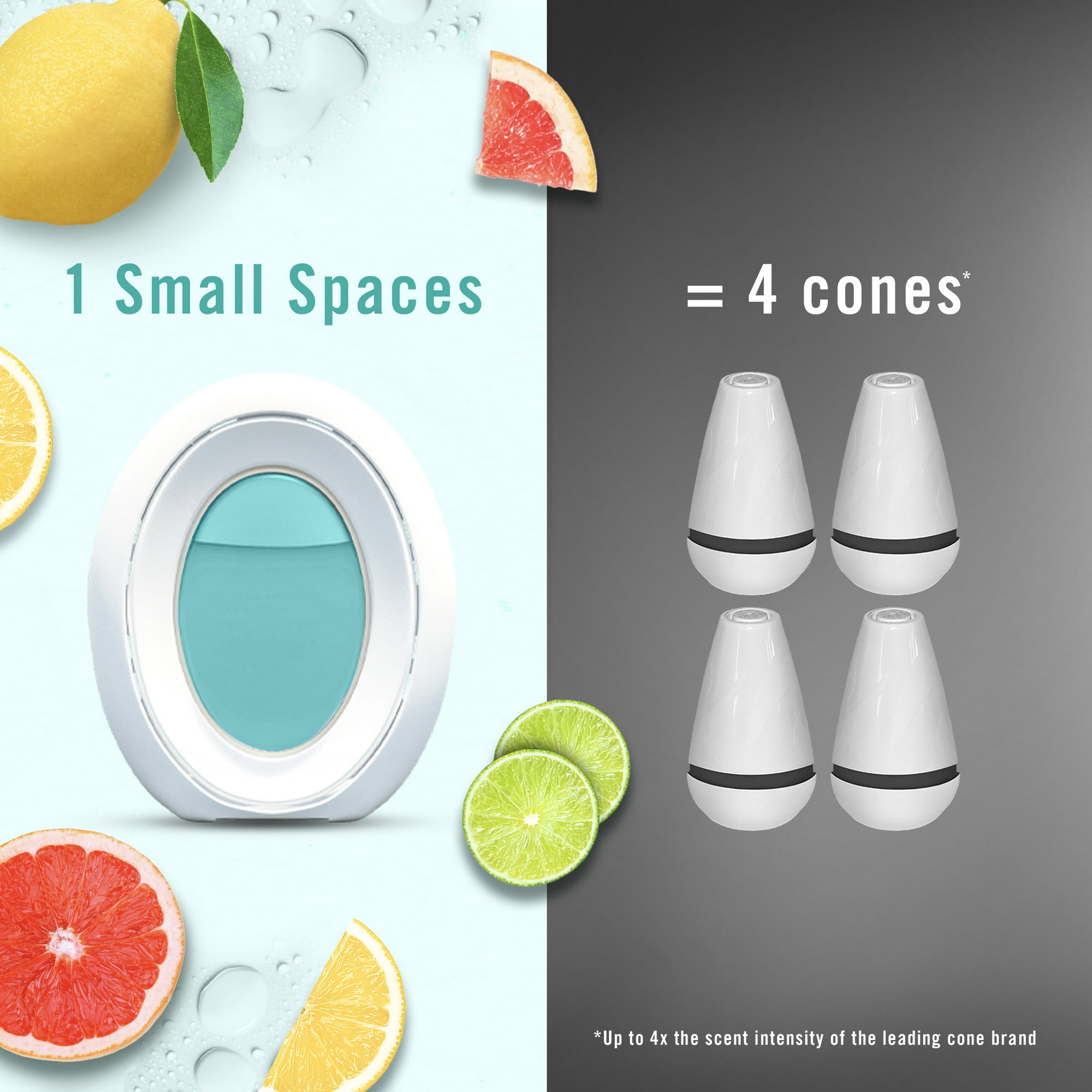 Febreze Small Spaces, Khử mùi phòng tắm, 2 sản phẩm; Hương cam chanh 0,5 fl oz mỗi sản phẩm