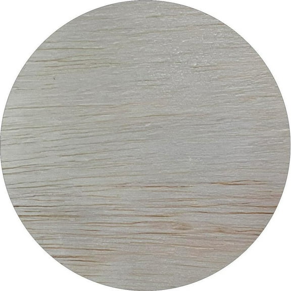 Wooden Circle Cutout, 4'' Unfinished Round Shape
