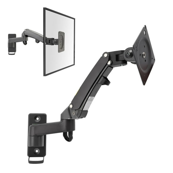 Computer Screen Wall Mounted Holder, Computer Screen Wall Mount Support 3-12kg Easy To Install for 17-35 Inch Diaplay