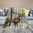thumbnail image 2 of Orinice Forest Deer Blanket Gifts for Women Adults, Deer Themed Throw Blankets, Soft Cozy Lightweight Deer Plush Throws for Living Room Sofa Couch Home Decor 40x50in, 2 of 6