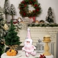thumbnail image 6 of Xecvkr Christmas Doll Santa Claus Snowman Glitter Soft Plush Toy Pink Festive Window Display Ornament Multi Functional Gift 7.08in 1pc, 6 of 6