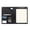 12 Calculator Black, variant on Leather Conference Folder with Clipboard Multi Pockets for Meeting Conference