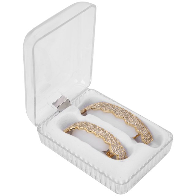 Parrillas para dientes de hip hop, juego de dientes para hombres, decoración para dientes de cadera, dientes brillantes diseñados para precisión