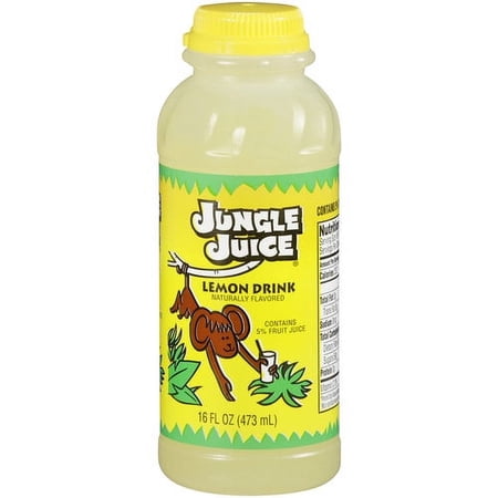 Jungle Juice Lemon Drink, 16 Fl. Oz.