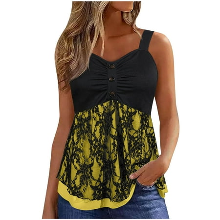gbyLJF Womens Sleeveless Summer Tops Tank Top Plus Size Corset Tank Tops for Women Tennis Tanks for Women