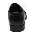 thumbnail image 2 of Stacy Adams Abram Moc Toe Bit Slip On Shoes Black 20186-001, 2 of 7