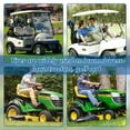 thumbnail image 6 of EastVita Golf Cart Tires Four-Ply Rated,Tubeless Tire,Street Style Tread for Traction Smooth Ride and Low Rolling Resistance-Golf Cart Tires 18x9.50-8-4PR TL WAVE, 6 of 6