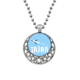 thumbnail image 1 of Japanese Airplane Travel Wellcome Necklaces Pendant Retro Moon Stars Jewelry, 1 of 3